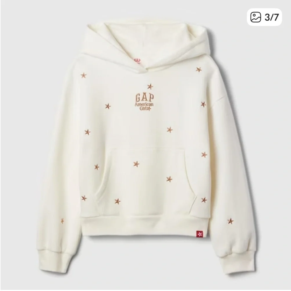 American Girl x GAP Kids hoodie XL 8/10